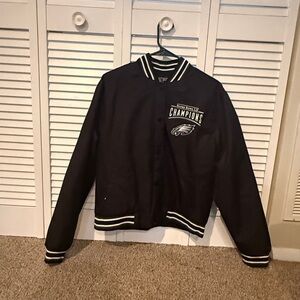 NFL Eagles Super Bowl LII Champions Varsity Jacket (XL)